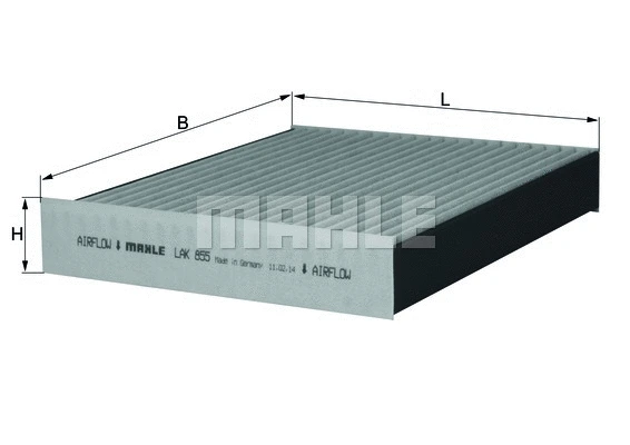 Filter, cabin air (WG1215722)