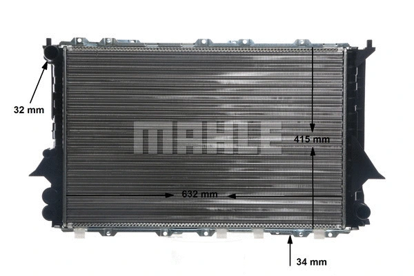 Radiator, engine cooling