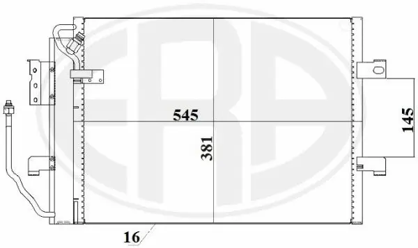 Condenser, air conditioning (WG2016829)