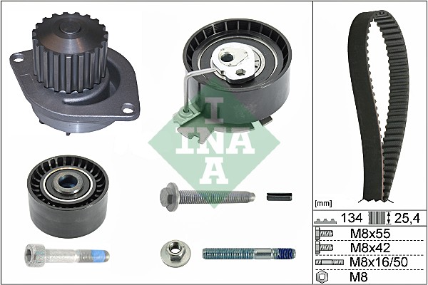 Water Pump & Timing Belt Kit (WG1251697)