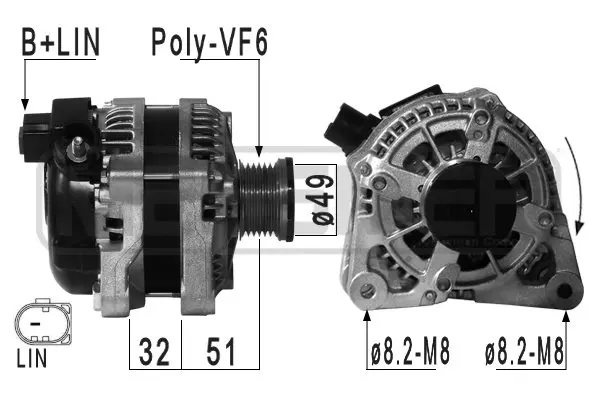 Alternator (WG2012404)