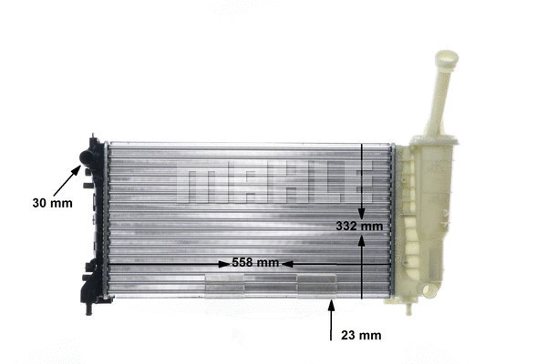 Radiator, engine cooling