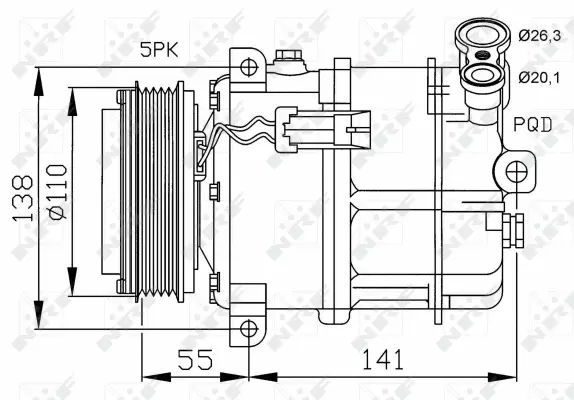 Compressor, air conditioning