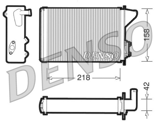 Heat Exchanger, interior heating (WG1919942)