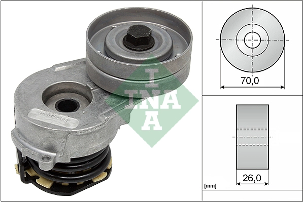 Belt Tensioner, V-ribbed belt (WG1253493)