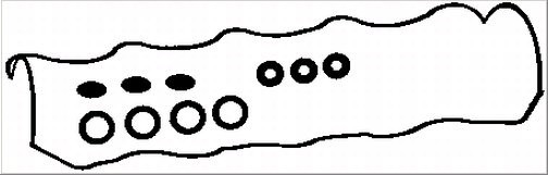 Gasket Set, cylinder head cover (WG1767339)