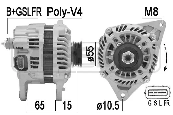 Alternator (WG2011381)