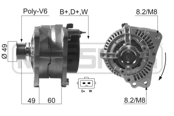 Alternator (WG2012086)
