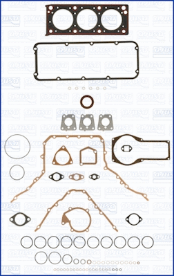 Gasket Kit, cylinder head (WG1166344)