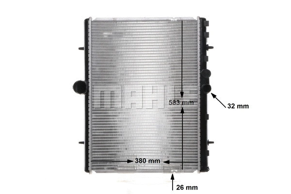 Radiator, engine cooling