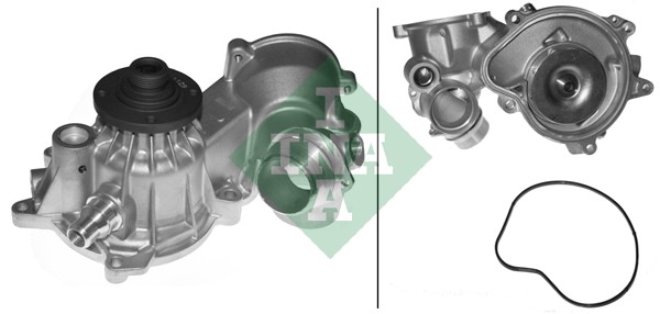 Water Pump, engine cooling (WG1780641)