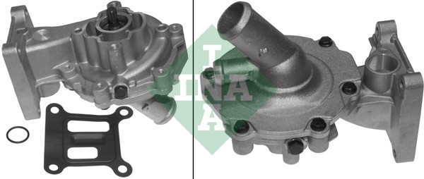 Water Pump, engine cooling (WG1780717)