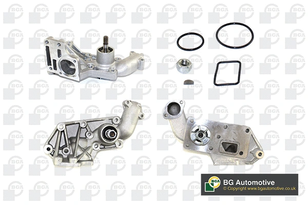 Water Pump, engine cooling (WG1488944)