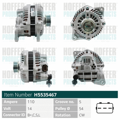 Alternator (WG2194116)