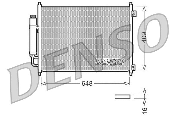 Condenser, air conditioning (WG1917486)