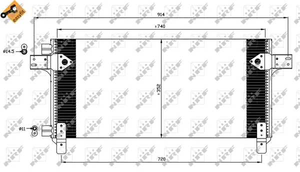 Condenser, air conditioning