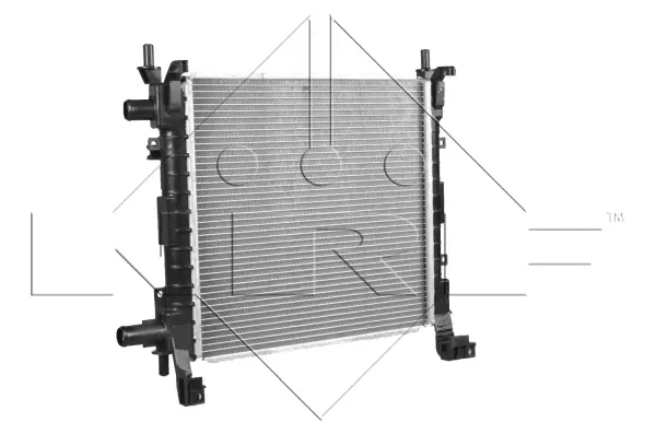Radiator, engine cooling (WG1722865)