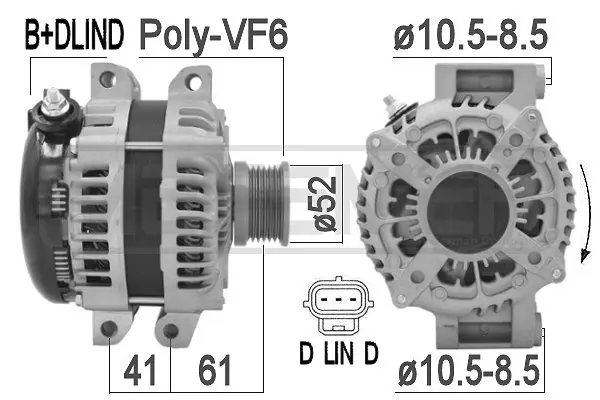 Alternator (WG2011396)