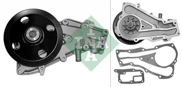 Water Pump, engine cooling (WG1780829)