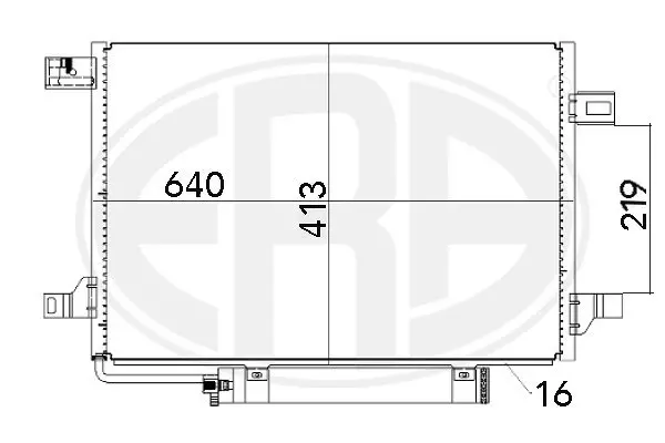 Condenser, air conditioning (WG2016612)