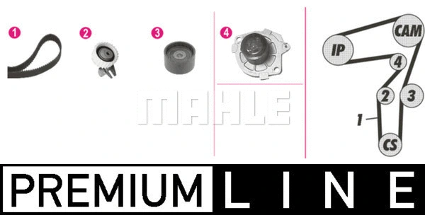 Water Pump & Timing Belt Kit