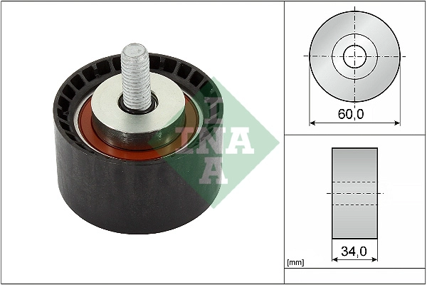Deflection/Guide Pulley, timing belt (WG1978456)