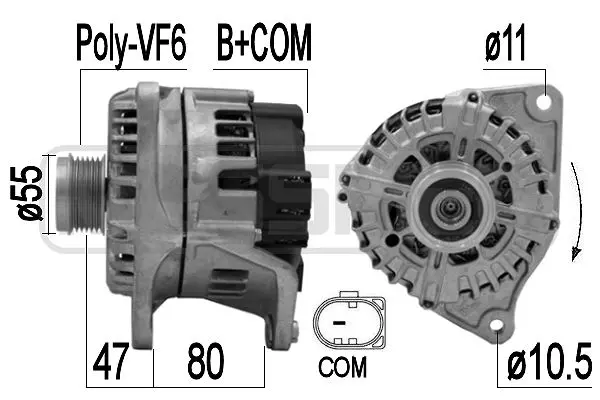 Alternator (WG2011397)