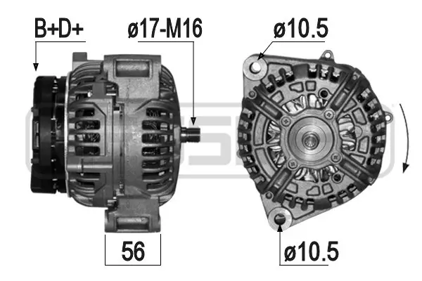 Alternator (WG2011209)