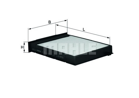 Filter, cabin air (WG1215288)