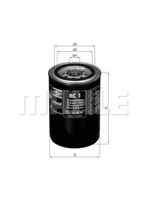 Filter, operating hydraulics (WG1426293)