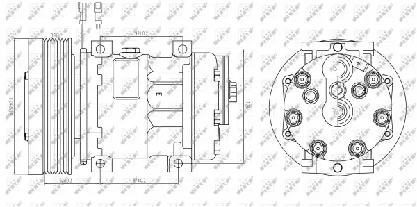 Compressor, air conditioning