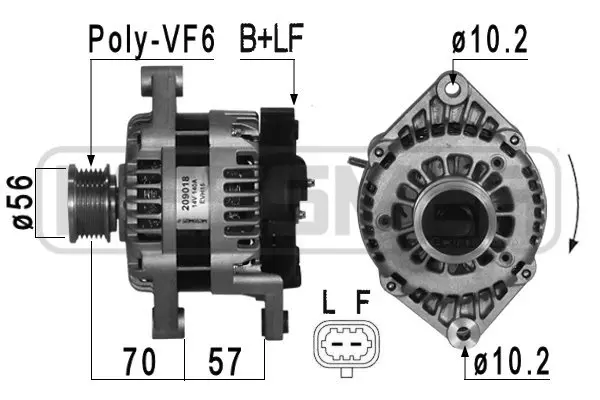 Alternator (WG2010966)