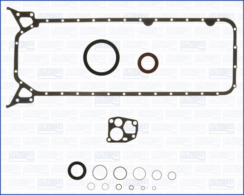 Gasket Kit, crankcase (WG1168651)