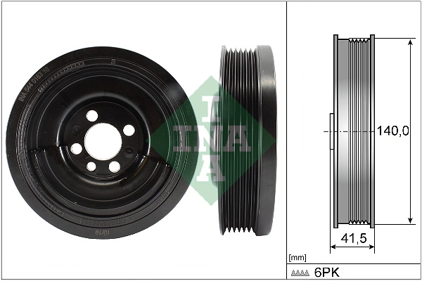 Belt Pulley, crankshaft (WG2101398)