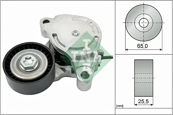 Belt Tensioner, V-ribbed belt (WG1710192)
