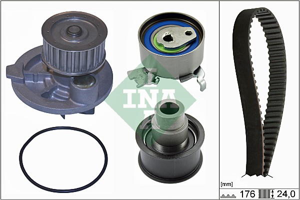 Water Pump & Timing Belt Kit (WG1710007)