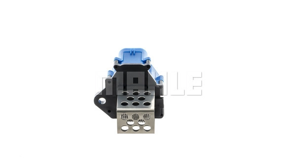 Series resistor, electric motor (radiator fan)