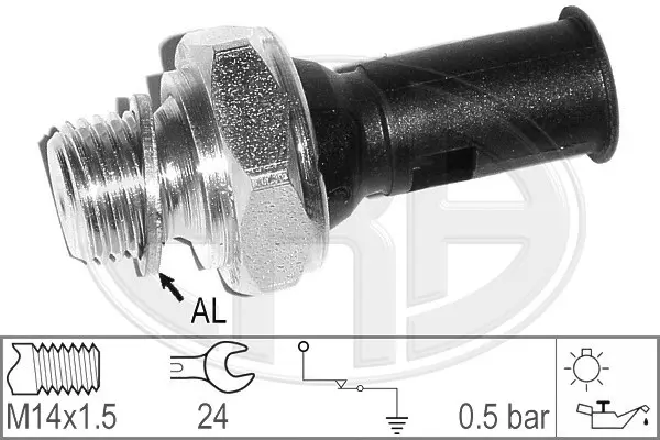 Oil Pressure Switch (WG1492495)