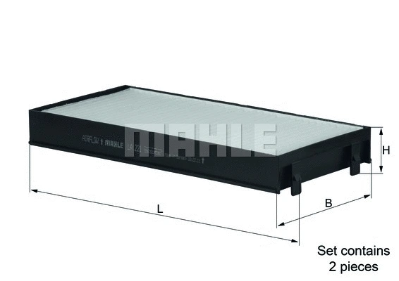 Filter, cabin air (WG1215309)