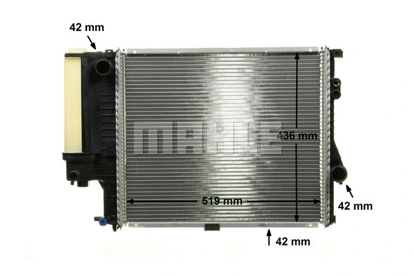 Radiator, engine cooling