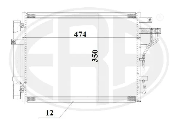 Condenser, air conditioning (WG2016798)