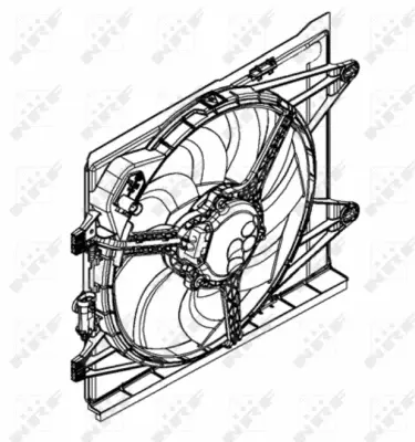 Fan, engine cooling (WG1720549)