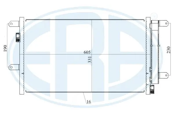 Condenser, air conditioning (WG2016780)