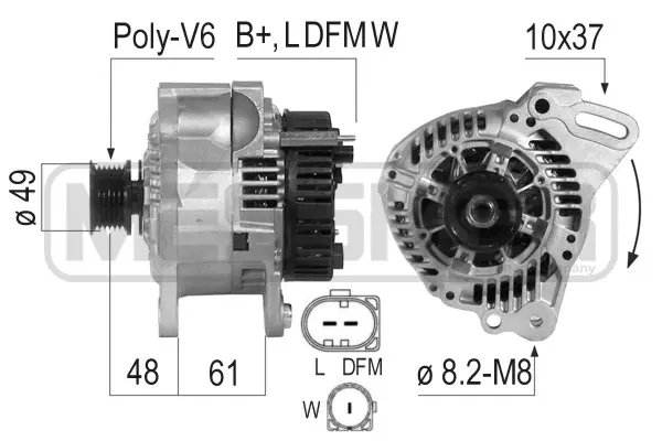 Alternator (WG2012256)