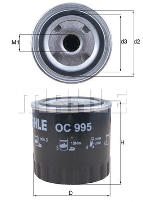 Oil Filter (WG1217257)