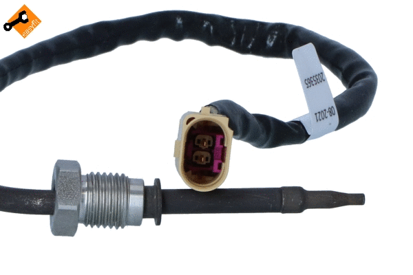 Sensor, exhaust gas temperature