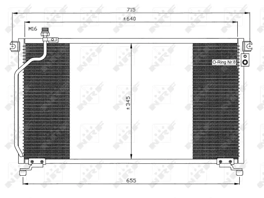 Condenser, air conditioning (WG2160870)
