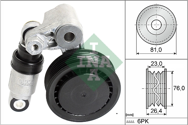 Belt Tensioner, V-ribbed belt (WG1253268)