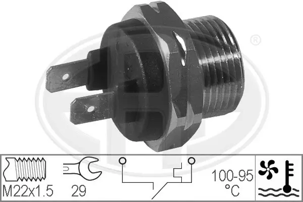 Temperature Switch, radiator fan (WG1777012)