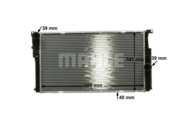 Radiator, engine cooling